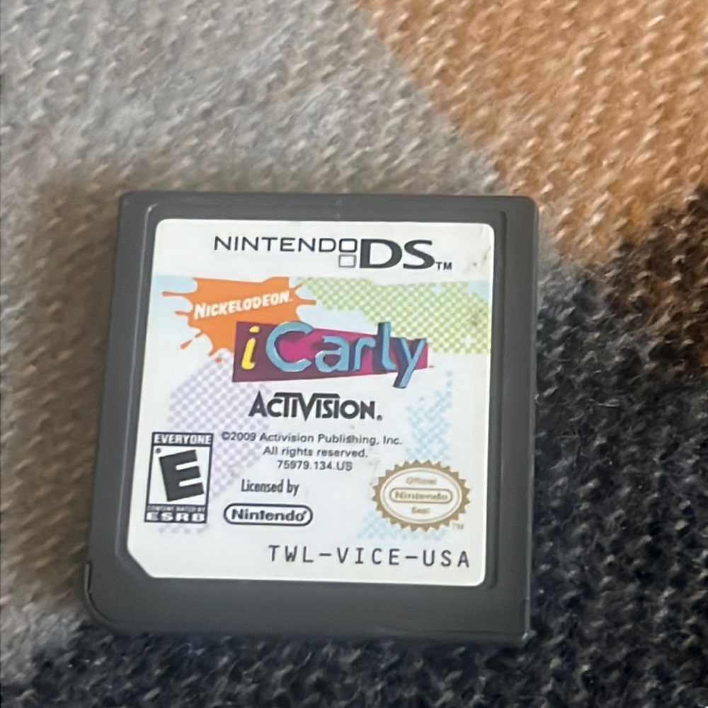 ICarly Nintendo DS game
